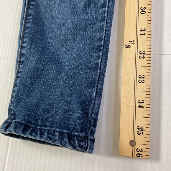 Kenzie Womens Blue Medium Wash You Look Pretty Skinny 5-pocket Jean Size 27 - Picture 6 of 10